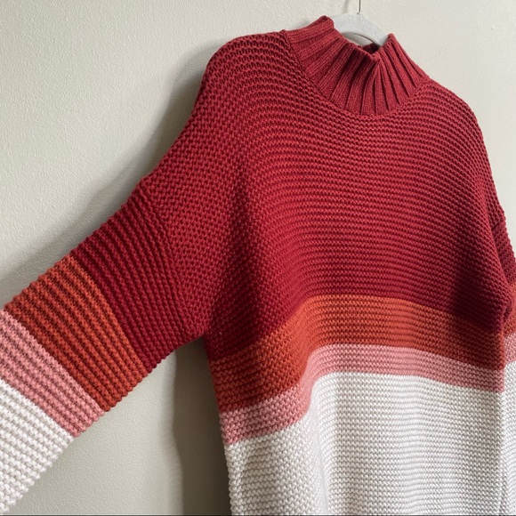 Marine Layer Warm Multi Stripe Remi Sweater Size Small - Picture 7 of 16
